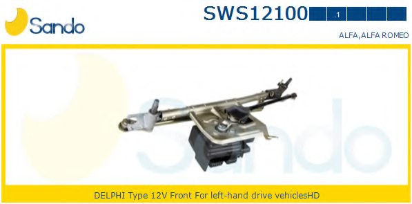 SANDO SWS12100.1 Window Wiper System